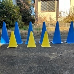 ※お取引終了　ミニカラーコーン(サッカー・スポーツ)の画像