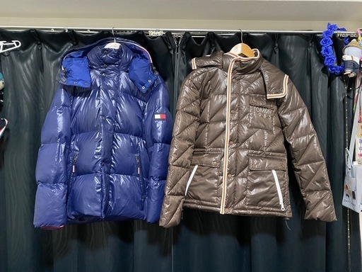 トミーヒルフィガーのダウンジャケット