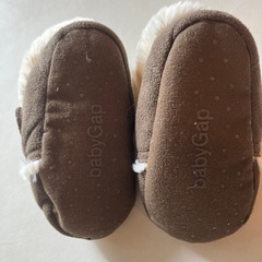 babyGap ベビーギャップファーストシューズ ブラウンの画像