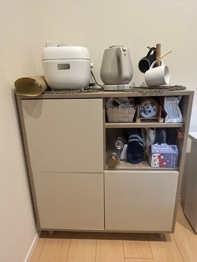 【購入者決定済み】食器棚・収納棚