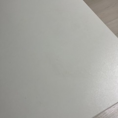 イーサプライ　パソコンデスク（ゲーミングデスク・L字型・ホワイト）の画像