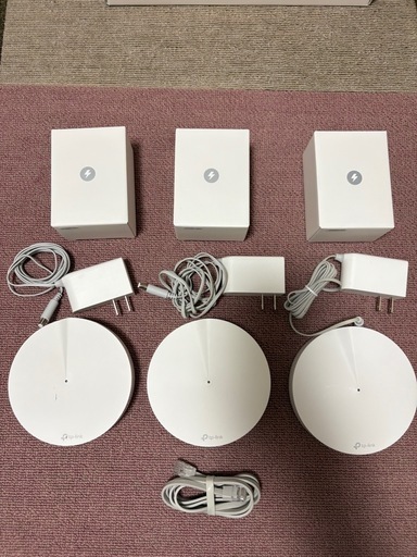 TP-Link メッシュWiFi ルーター 3ユニット Deco M5 V2