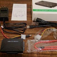HDD外付け SATA・IDEケーブルセット