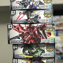 未組立品 SDCS（SDガンダム クロスシルエット） まとめ売りの画像