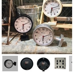 【再投稿】ダルトン壁付け・置き時計　一部ジャンク品★の画像