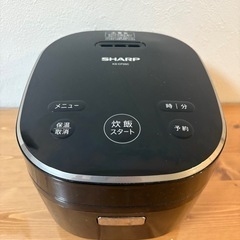 SHARP 炊飯器（3合）