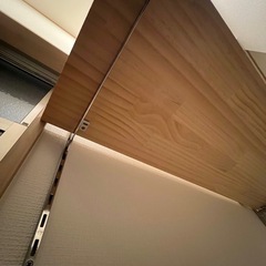 棚板と可動棚金具セットの画像