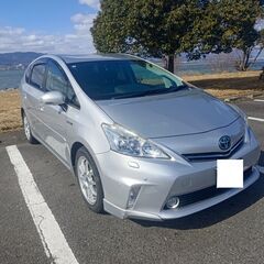 プリウスα 17万kmスタッドレスつき・レーダークルーズ