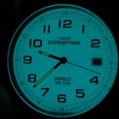 話し中TIMEX EXPEDITION INDIGLO WR 50M 稼働品の画像