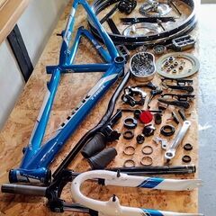 ※　　取引終了　　　※  　　　　　　　　　　　　　　　　　　　　　　　　　　　　TREK トレック　MT-220　マウンテンバイク　MTB　ジュニア　青色 7S　中古の画像