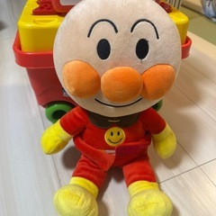アンパンマン ブロックセット売り はじめてのブロックワゴンの画像