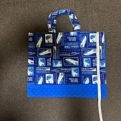 新幹線柄　通園用バッグ