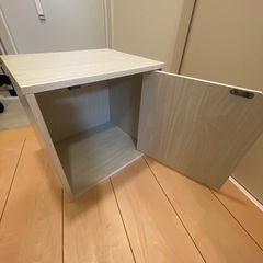 【無料で譲ります】ボックス型収納×4の画像