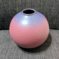 (2月27日迄)橘吉 あかね 花生 花瓶 幅19cm×高さ17cm