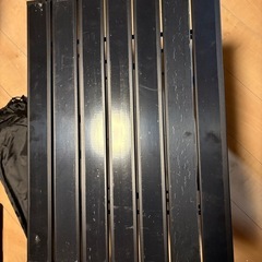 未使用品　キャンプ ポータブル式　屋外アルミニウム合金折りたたみテーブル　の画像