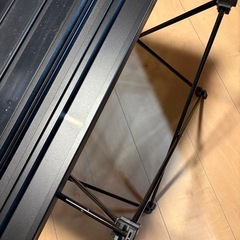 未使用品　キャンプ ポータブル式　屋外アルミニウム合金折りたたみテーブル　の画像