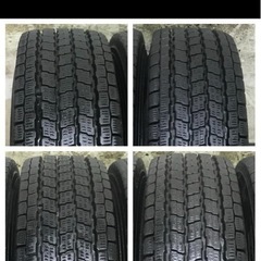 専用31 YOKOHAMA 145/80R12 LT 8分目 ス...