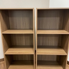 お引渡し終了しました🤲カラーボックス３段➕不要木材
