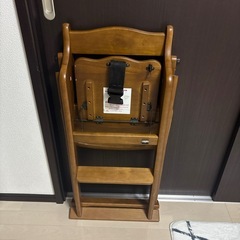 ワンタッチハイチェア ベビーチェアの画像