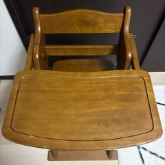 ワンタッチハイチェア ベビーチェアの画像