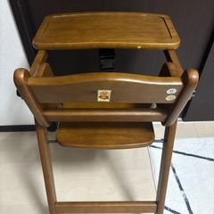 ワンタッチハイチェア ベビーチェアの画像