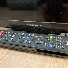 テレビ24インチ【FUNAI】　リモコン付きの画像