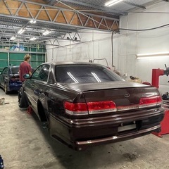 jzx100マークII 純正エアロ　3点の画像