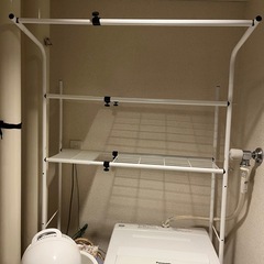 【決定しました】
洗濯機ラック