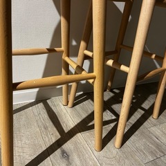 カウンターチェアセット（バラも対応します）の画像