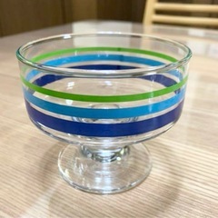 アイスクリームグラス　昭和レトロの画像