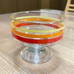 アイスクリームグラス　昭和レトロの画像