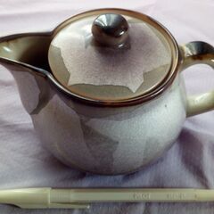 急須E  渋くて小さ目  ティーポット teapot 中古の画像