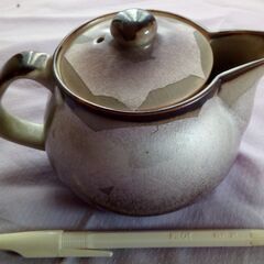 急須E  渋くて小さ目  ティーポット teapot 中古の画像