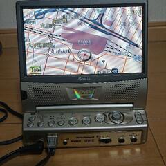 値下げ！【ジャンク】カーナビNV-DVD1 SANYOポータブル...