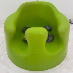 ベビーチェア　バンボ　緑の画像