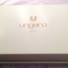 美品! ungaro 小花のティーカップ&ソーサー2個セット 箱付きの画像
