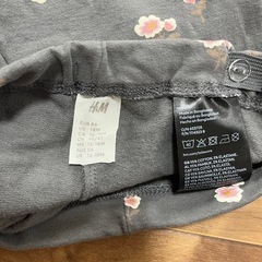 H&M カーディガン　レギンスパンツの画像