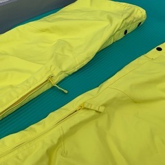arg 高機能 スノーボード パンツ 高反発ヒップガード内蔵 ベンチレーション yellow/pink Sの画像