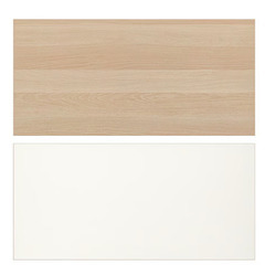 IKEA PAX スライドドアのみ（ホワイト＆半透明ガラス）幅150用の画像