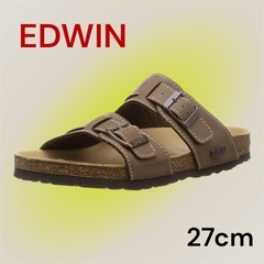 【27cm】EDWIN エドウィン メンズサンダル EW9128...