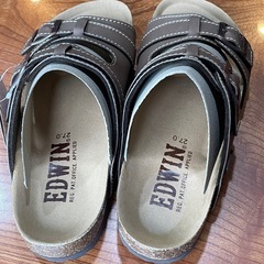 【27cm】EDWIN エドウィン メンズサンダル EW9128 オークの画像