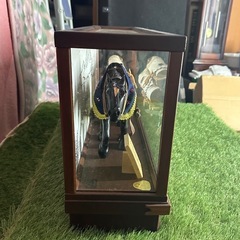 プライスダウン！！北海農耕馬 どさんこ（道産馬）ガラスショーケース入り！札幌市内配達無料！！の画像