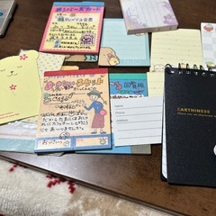 メモ帳　ミニレターの画像