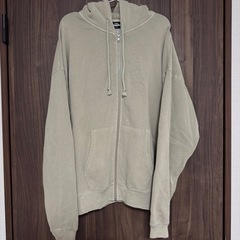 メンズ　FREAK'S STORE 灰緑 パーカー Lサイズ
