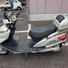 電動バイク　AT-ES1 原付　バイク　車体　50cc cの画像