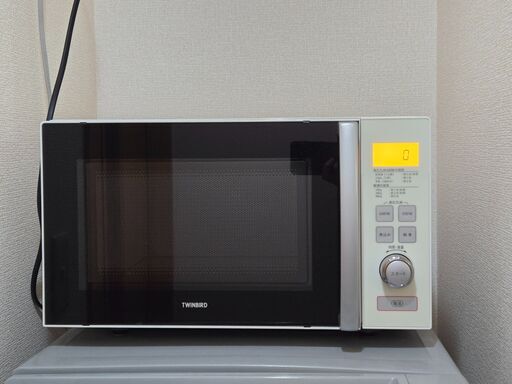フラット電子レンジ TWINBIRD DR-D257W 600 W 50 / 60 Hz