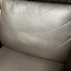 【美品】2人掛け電動リクライニングソファ(UM01 DBR BOX付き 2モーター)の画像