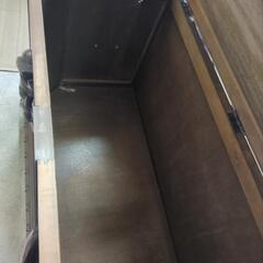 😺レトロ　アンティーク　物入れの画像