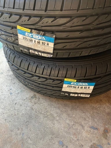 ダンロップ  EC202L 205/60R16 2本