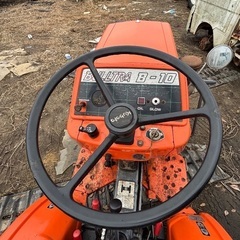 KUBOTA乗用トラクター  型式  B-10  4WD　中古農機の画像